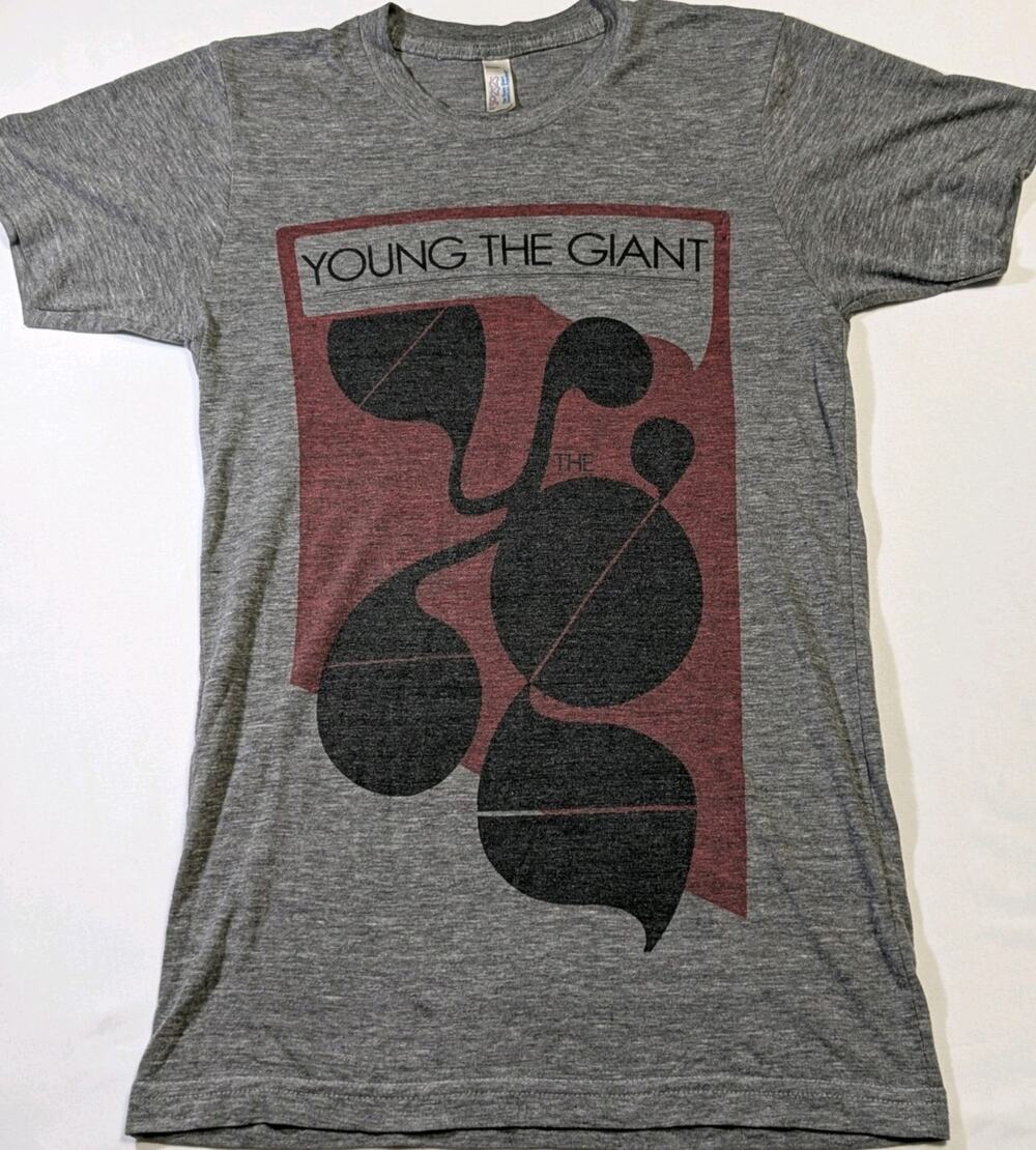 Young The Giant XS Tshirt RARE Rock Indie Alternative American Apparel